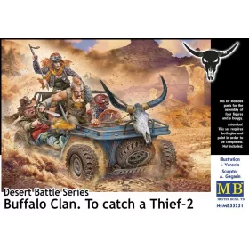   Master Box 1:35 Desert Battle Series. Buffalo Clan. To catch a Thief-2