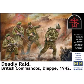 Master Box 1:35 Deadly Raid. British Commandos, Dieppe, 1942
