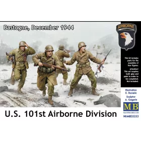   Master Box 1:35 U.S. 101st Airborne Division. Bastogne, December 1944