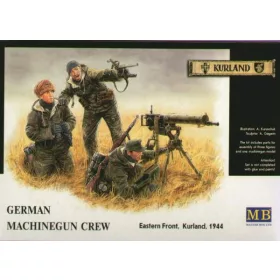   Master Box 1:35 German Machinegun Crew Eastern Front Kurland 1944