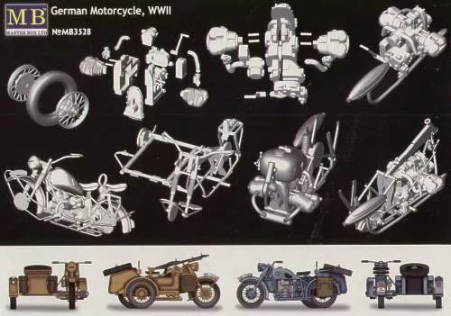 Master Box 1:35 BMW R75 Sidecar