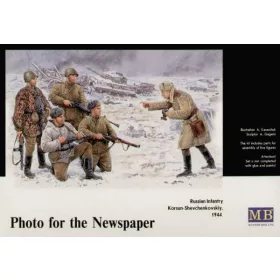   Master Box 1:35 Russische Infanterie Korsun 1944 Photo for the Newspaper