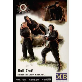 Master Box 1:35 Bail Out! Russian Tank Crew Kursk 1943
