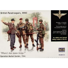   Master Box 1:35 British Paratroopers WWII Operation Market Garden 1944