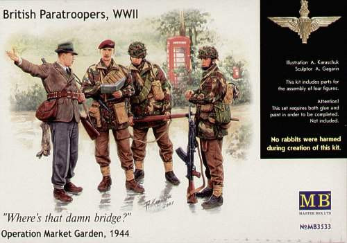 Masterbox 1:35 British (WWII) Paratroopers 1944 Set 1