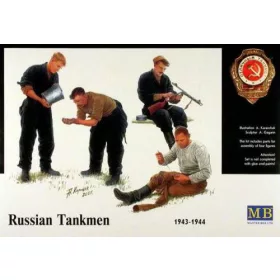 Master Box 1:35 Russian Tankmen 1943-1944