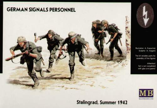 Masterbox 1:35 German (WWII) Signals Personnel, Stalingrad, Summer 1942