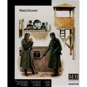 Master Box 1:35 Watch Tower' w/4 figs