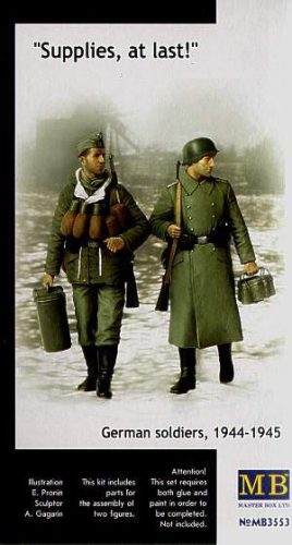 Masterbox 1:35 Supplies at last! German (WWII) Soldiers 1944-45