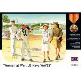 Master Box 1:35 Woman at war: US Navy WAVES