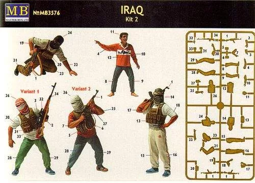 Master Box 1:35 Insurgents Irak vol. 2
