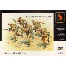 Master Box 1:35 British Infantry North Africa Desert