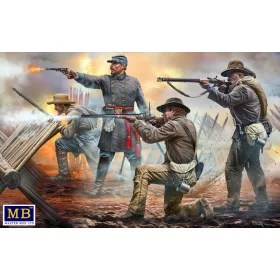   Master Box 1:35 Do or die!18th Infantry Regiment of North Carolina.U.S. Civil War Series