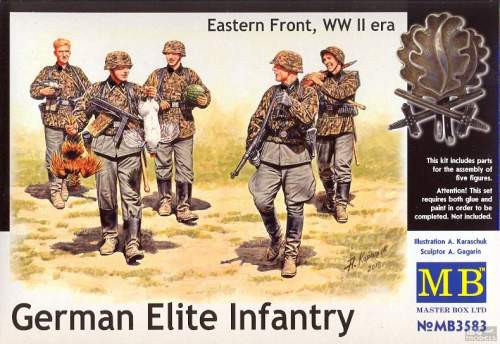 Masterbox 1:35 German Elite Infantry MB3583