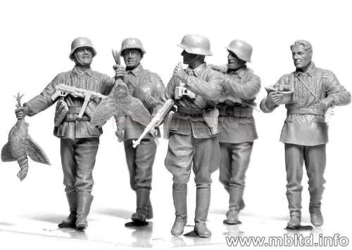 Master Box 1:35 German Elite infantry,Eastern Front WWII