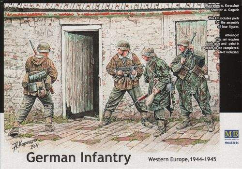 Masterbox 1:35 German Infantry, Western Europe 1944-1945.
