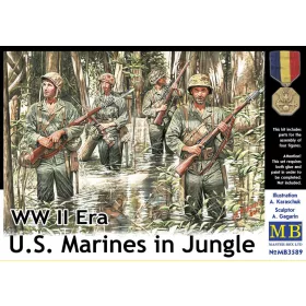 Master Box 1:35 U.S. Marines in jungle, WWII era