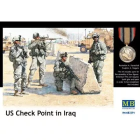 Master Box 1:35 U.S. in Iraq, Checkpoint