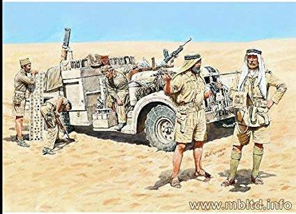Masterbox 1:35 LRDG in North Africa WWII
