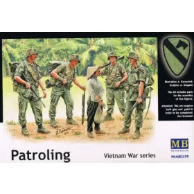 Master Box 1:35 Patroling, Vietnam