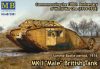 Master Box 1:72 - Mk.I Male British Tank. Somme, 1916  MB72001