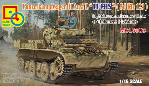 Classy Hobby 1:16 Panzerkampwagen II Ausf.L”Luchs”