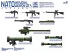 Magic Factory 1:35 NATO Individual Weapon Set A(A kit incl.2 pcs of each weapon