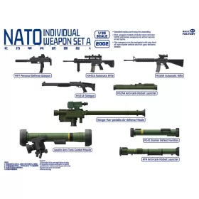   Magic Factory 1:35 NATO Individual Weapon Set A(A kit incl.2 pcs of each weapon