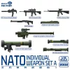Magic Factory 1:35 NATO Individual Weapon Set A(A kit incl.2 pcs of each weapon
