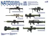 Magic Factory 1:35 NATO Individual Weapon Set B(A kit incl.2pcs of each weapon