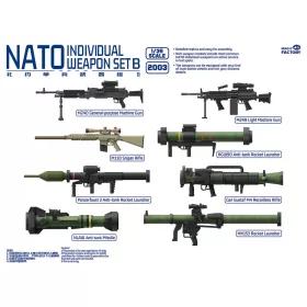   Magic Factory 1:35 NATO Individual Weapon Set B(A kit incl.2pcs of each weapon