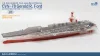 Magic Factory 1:700 Clear Painted Colorful U.S. Navy Gerald R. Ford-class aircraft carrier- USS Gerald R. Ford CVN-78