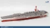 Magic Factory 1:700 Clear Painted Colorful U.S. Navy Gerald R. Ford-class aircraft carrier- USS Gerald R. Ford CVN-78