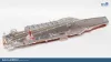 Magic Factory 1:700 Clear Painted Colorful U.S. Navy Gerald R. Ford-class aircraft carrier- USS Gerald R. Ford CVN-78
