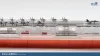 Magic Factory 1:700 Clear Painted Colorful U.S. Navy Gerald R. Ford-class aircraft carrier- USS Gerald R. Ford CVN-78