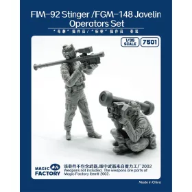 Magic Factory 1:35 Stinger/Javelin Operators Set (Resin)