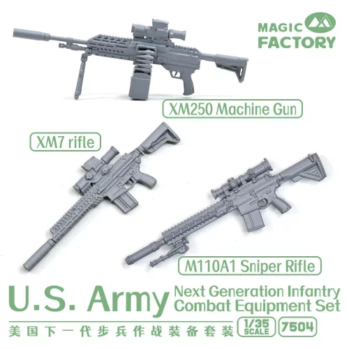 Magic Factory 1:35 U.S.Army Next Generation Infantry Combat Equipment Resin Set