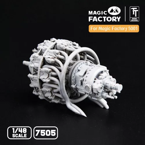 Magic Factory 1:48 1/48 P&W R2800 Engine Separate Display Version Set 1