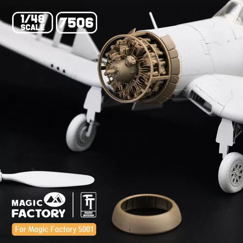 Magic Factory 1:48 1/48 P&W R2800 Engine Separate Display Version Set 2