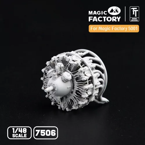 Magic Factory 1:48 1/48 P&W R2800 Engine Separate Display Version Set 2