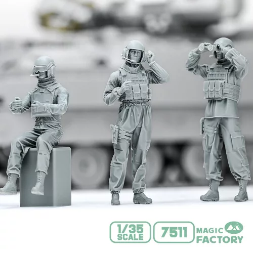 Magic Factory 1:35 Modern U.S. Army Combat Vehicle Crew Set?2020s?