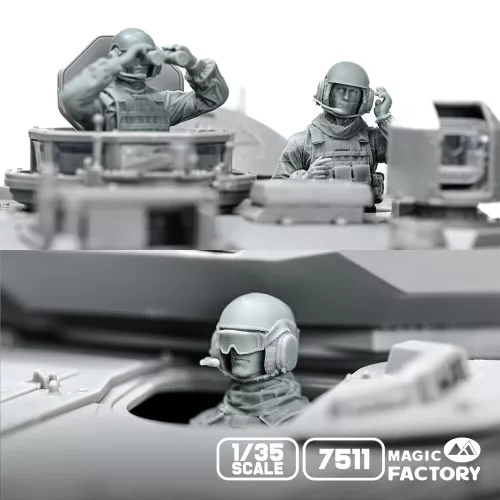 Magic Factory 1:35 Modern U.S. Army Combat Vehicle Crew Set?2020s?
