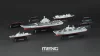 MENG-Model 1:2000 Chinese Fleet Set 2 (incl. 6 blind boxes)