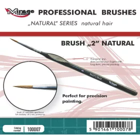 Mirage Hobby MIRAGE BRUSH NATURAL SIZE 2