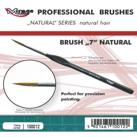 Mirage Hobby MIRAGE BRUSH NATURAL SIZE 7