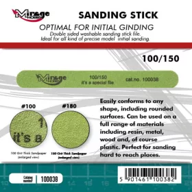 Mirage Hobby MIRAGE Sanding Stick Double Grid 100/150
