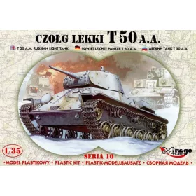   Mirage Hobby 1:35 Leichter Panzer T 50 A.A mit Fotoätzteilen