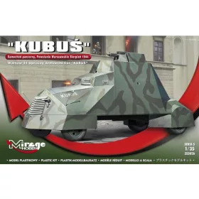 Mirage Hobby 1:35 KUBUS Warsaw'44 Uprising Armoured Car