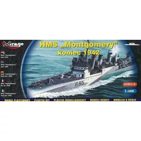 Mirage Hobby 1:400 HMS 'Montgomery' late 1942