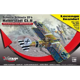 Mirage Hobby 1:48 Schusta/Schlasta 27b Halberstadt + color